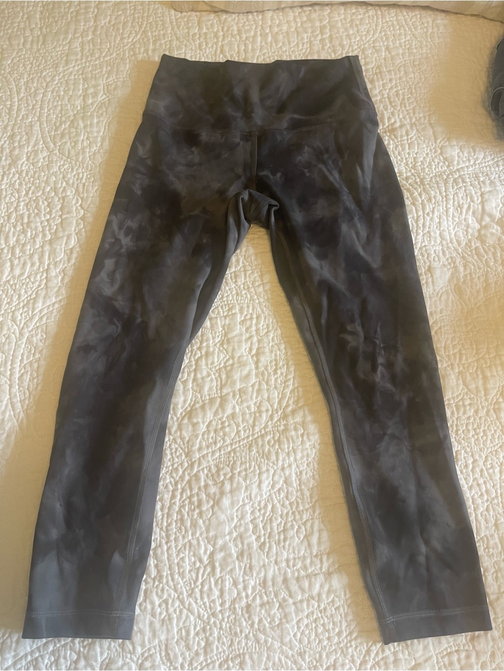 Lululemon Black Tie-Dye Leggings
